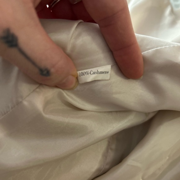 Fendi vintage cream cashmere coat - Picture 5 of 5